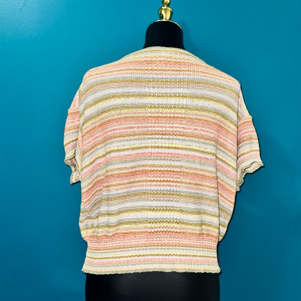 Striped Multicolor Knit Set - Picture 4 of 8